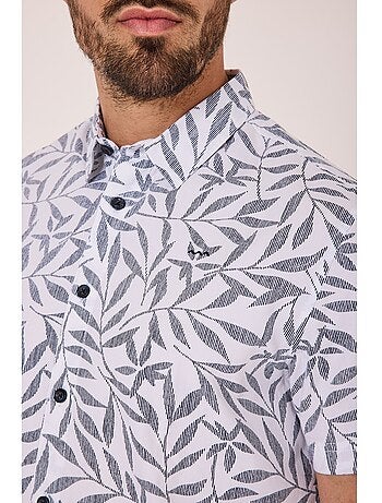 Chemise manches courtes 100% coton - Terre de Marins