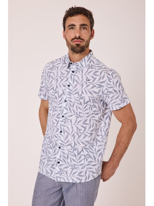 Chemise manches courtes 100% coton - Terre de Marins - Kiabi