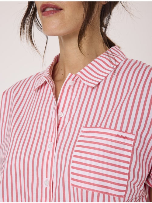 Chemise manches courtes 100% coton - Terre de Marins - Kiabi