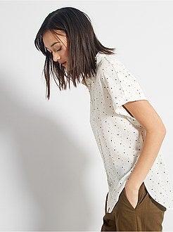 Chemise manches courtes - Kiabi