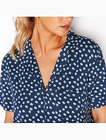 Chemise manches courtes Camille - RougeGorge Lingerie