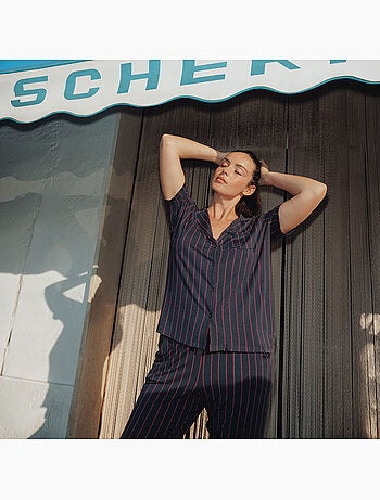 Chemise manches courtes Camille - RougeGorge Lingerie