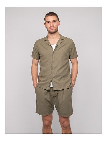 Chemise manches courtes coton DOUKIPOLO