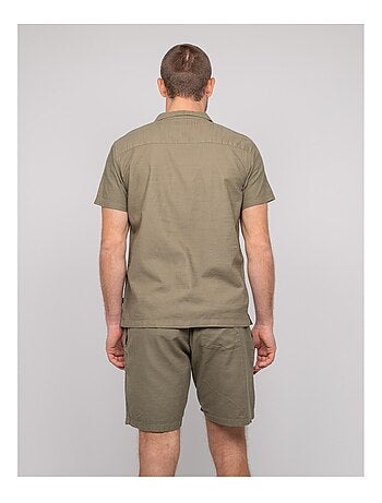 Chemise manches courtes coton DOUKIPOLO