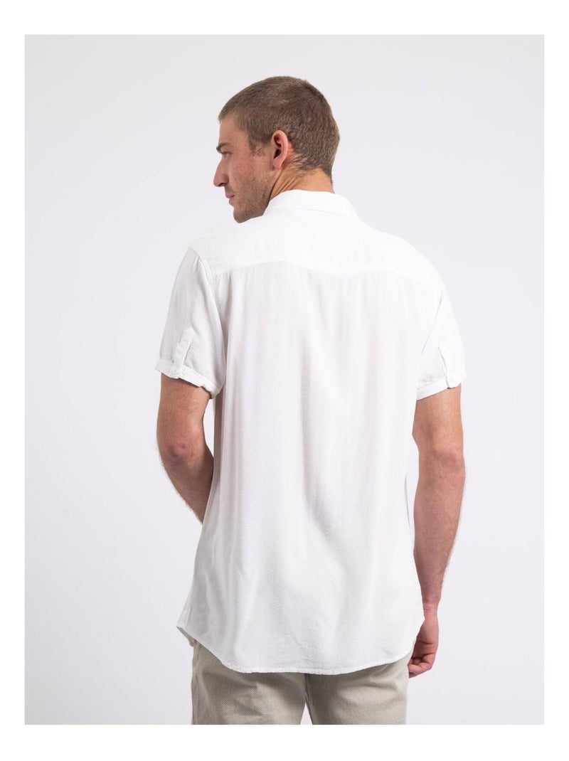 Chemise manches courtes DOLIMIX Blanc - Kiabi