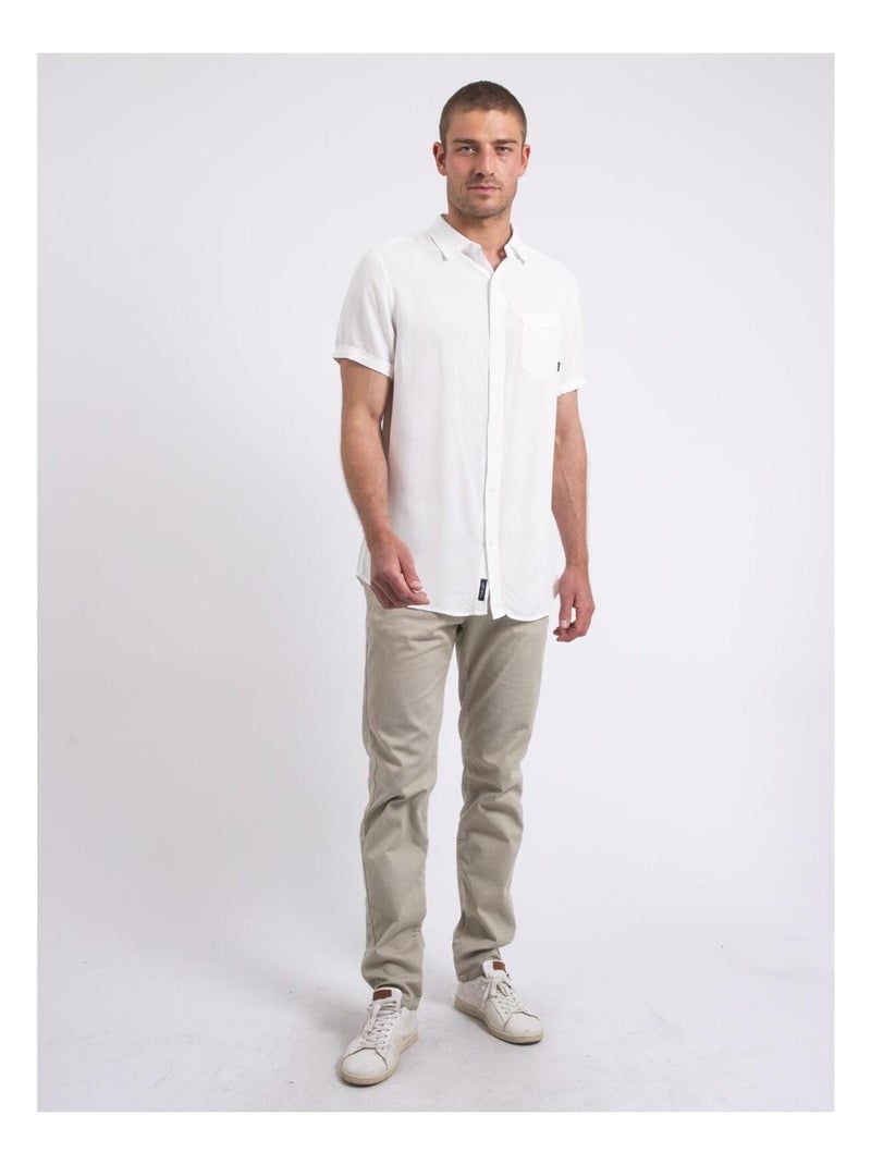 Chemise manches courtes DOLIMIX Blanc - Kiabi