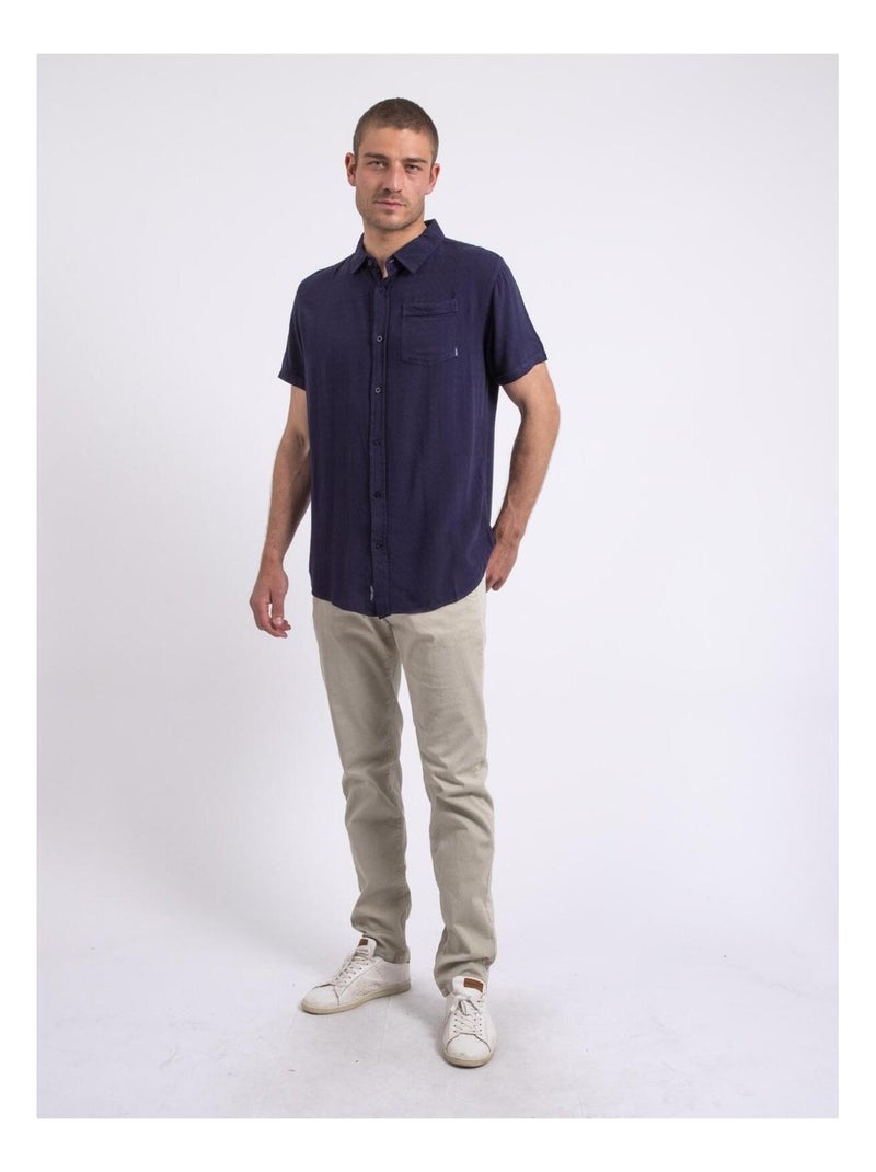 Chemise manches courtes DOLIMIX Bleu marine - Kiabi