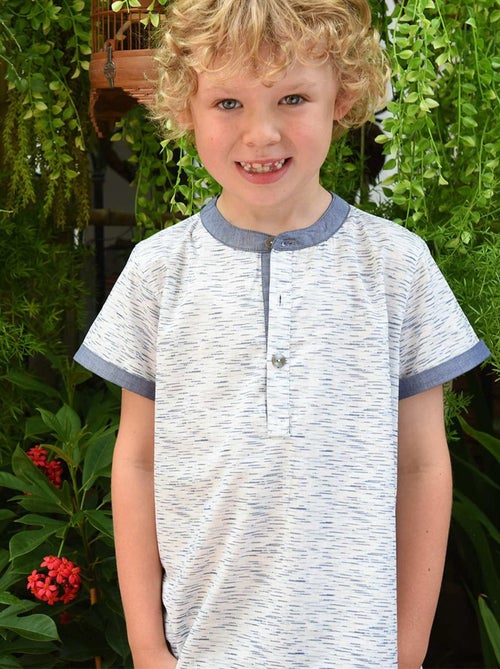 Chemise Manches Courtes Été   Coton  et   CEZANNE - La Faute à Voltaire - Kiabi