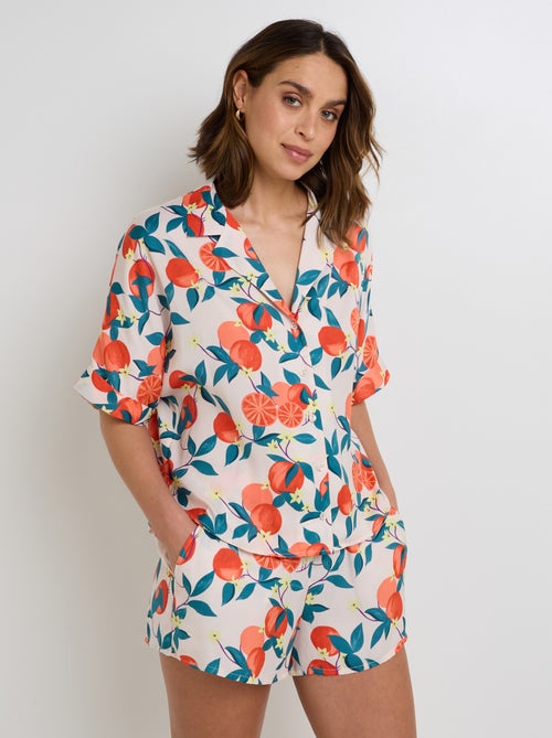 Chemise manches courtes Girly - RougeGorge Lingerie - Kiabi