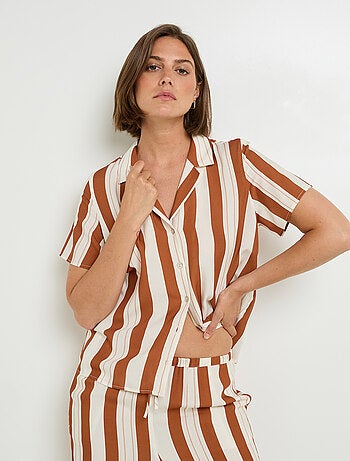 Chemise manches courtes Haya - RougeGorge Lingerie