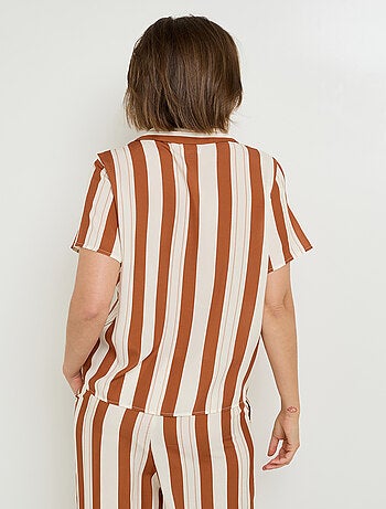 Chemise manches courtes Haya - RougeGorge Lingerie