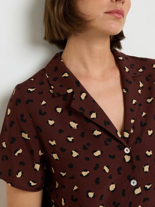 Chemise manches courtes Haya - RougeGorge Lingerie - Kiabi