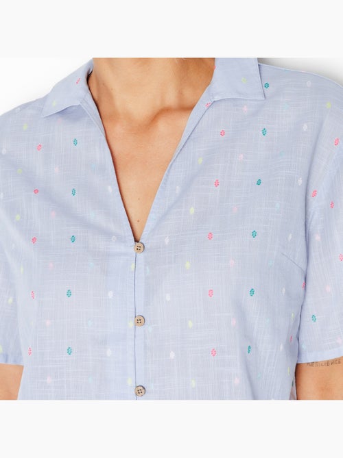 Chemise manches courtes Indigo - RougeGorge Lingerie - Kiabi