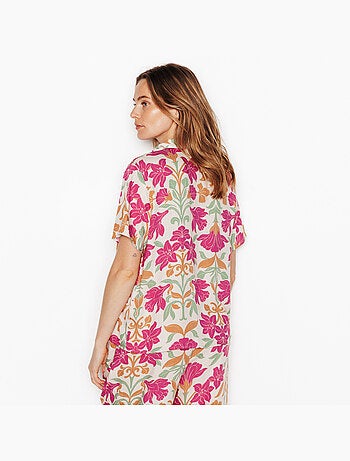 Chemise manches courtes juillet - rougegorge lingerie