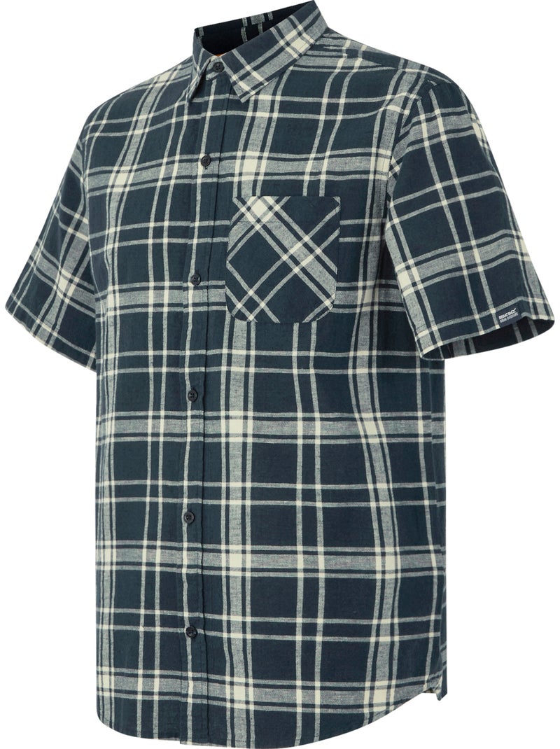 Chemise manches courtes loran - regatta Bleu marine - Kiabi