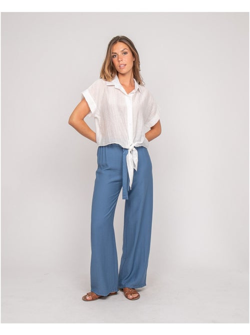 Chemise manches courtes lurex ONYX - Kiabi