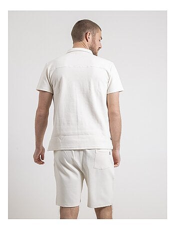 Chemise manches courtes maille coton DATACUBA