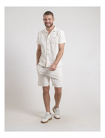 Chemise manches courtes maille coton DATACUBA