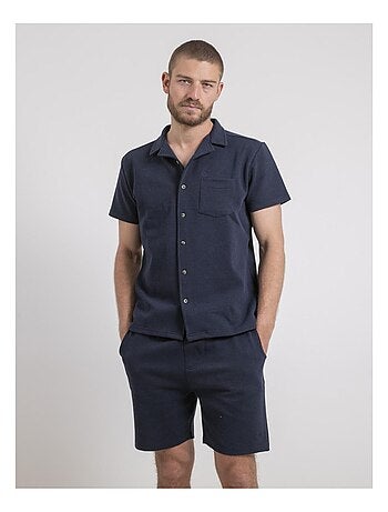 Chemise manches courtes maille coton DATACUBA