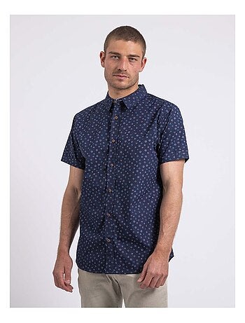Chemise manches courtes motifs DAXARO