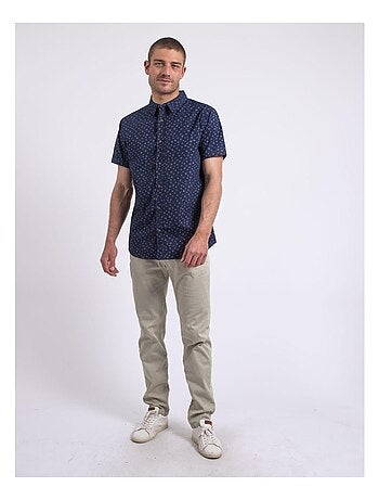 Chemise manches courtes motifs DAXARO