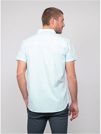 Chemise manches courtes motifs DEZELUA