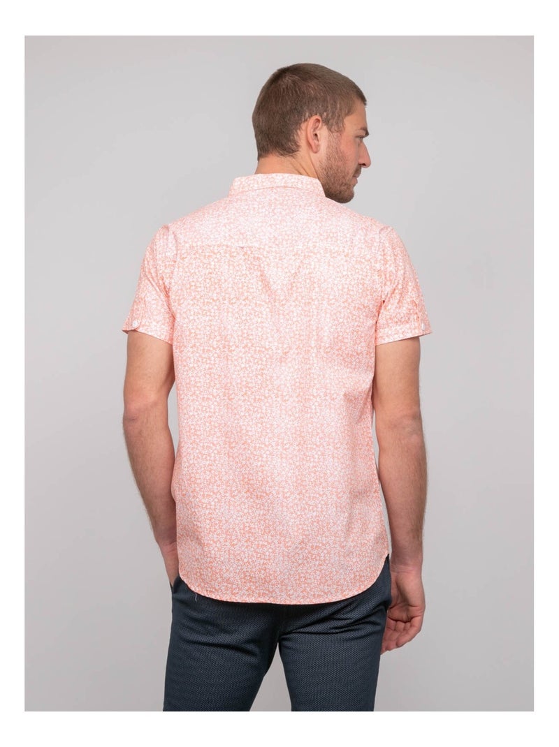 Chemise manches courtes motifs DEZELUA Vert - Kiabi