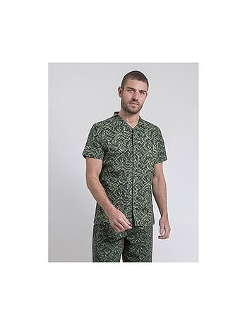 Chemise manches courtes motifs DILTONIK