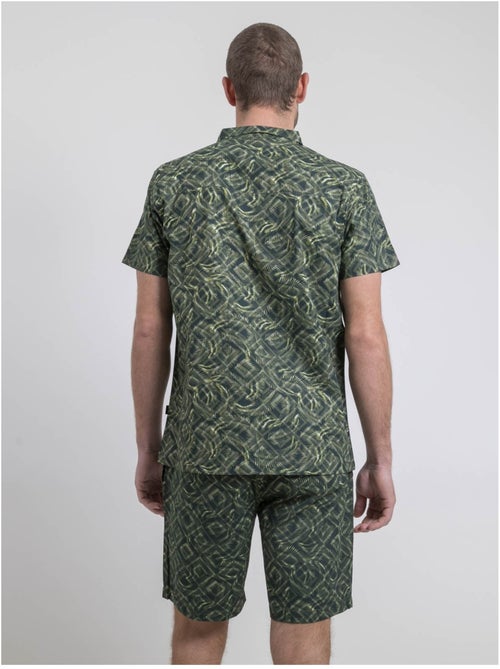 Chemise manches courtes motifs DILTONIK - Kiabi