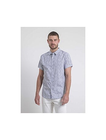 Chemise manches courtes motifs dulagon