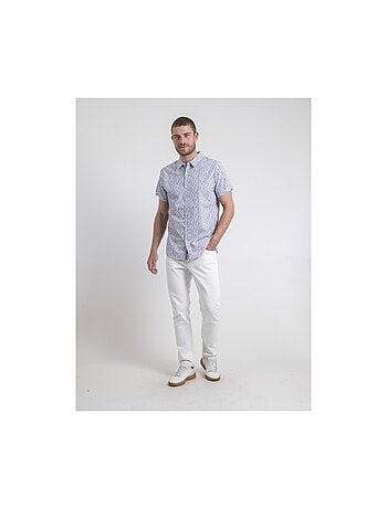 Chemise manches courtes motifs dulagon