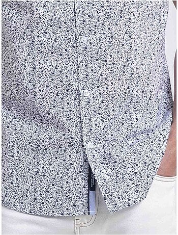 Chemise manches courtes motifs dulagon
