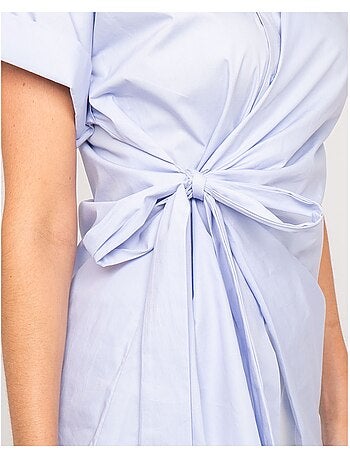 Chemise manches courtes nouée coté OMERVA