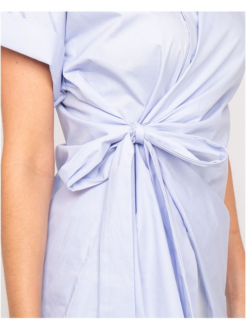 Chemise manches courtes nouée coté OMERVA - Kiabi Chemise manches courtes nouée coté OMERVA - Kiabi