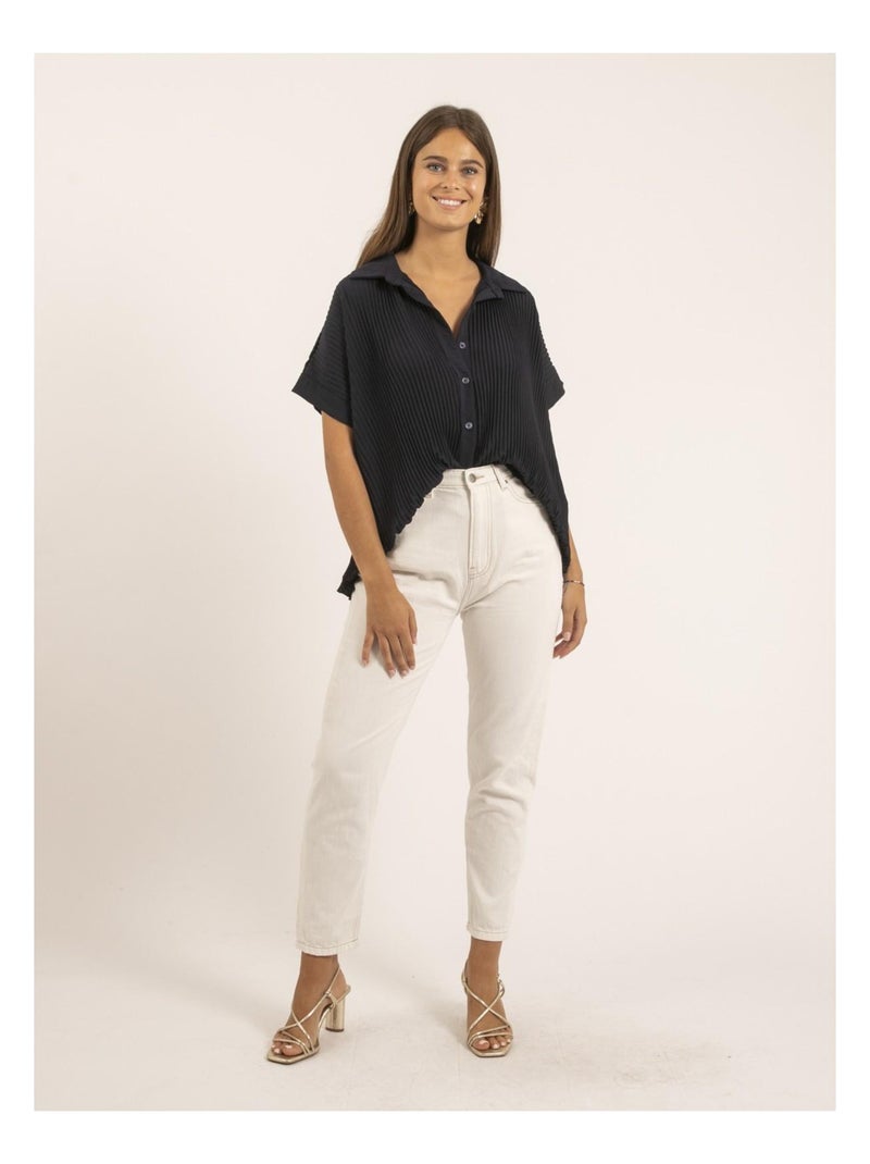 Chemise manches courtes OKAPI Blanc - Kiabi