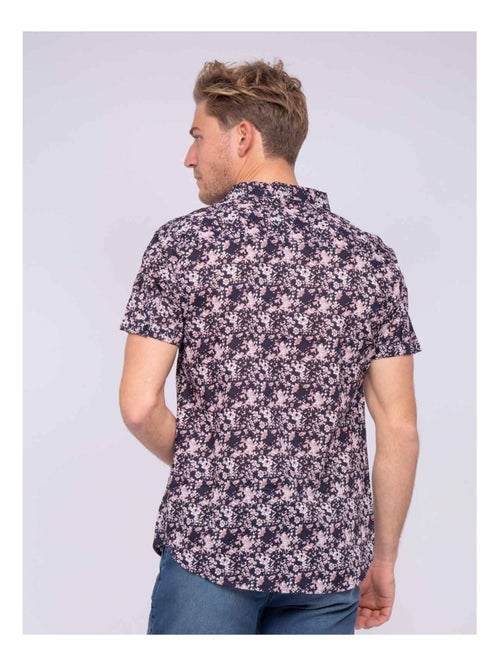 Chemise manches courtes pur coton DELEXI - Kiabi