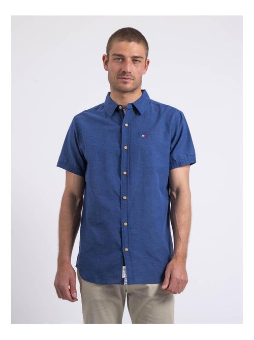 Chemise manches courtes pur coton DIMOTOX - Kiabi