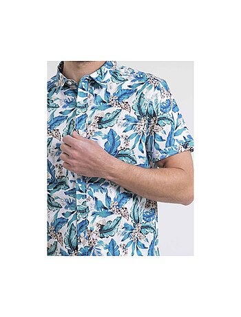 Chemise manches courtes pur coton DIRIDIC