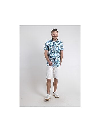 Chemise manches courtes pur coton DIRIDIC