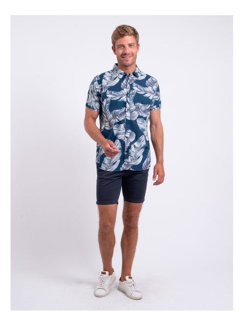 Chemise manches courtes pur coton motifs DETAT - Kiabi Chemise manches courtes pur coton motifs DETAT - Kiabi