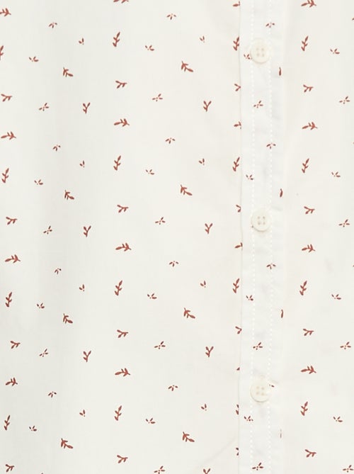 Chemise manches courtes rayée - Kiabi