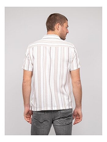 Chemise manches courtes rayures DOUPARICO