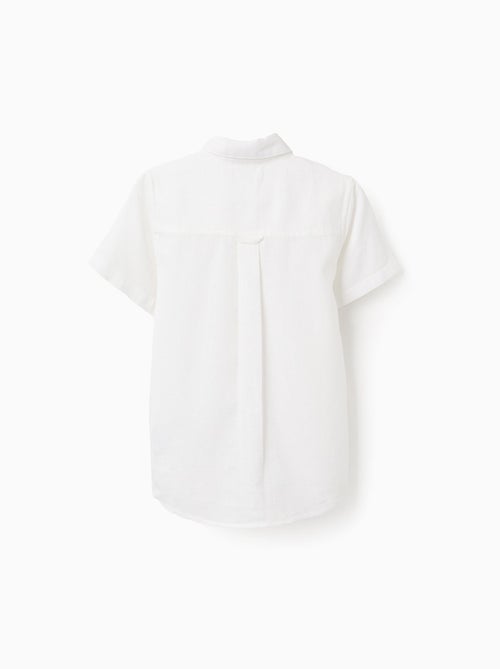 Chemise Manches Courtes Texturée Brothers & Sisters - Kiabi