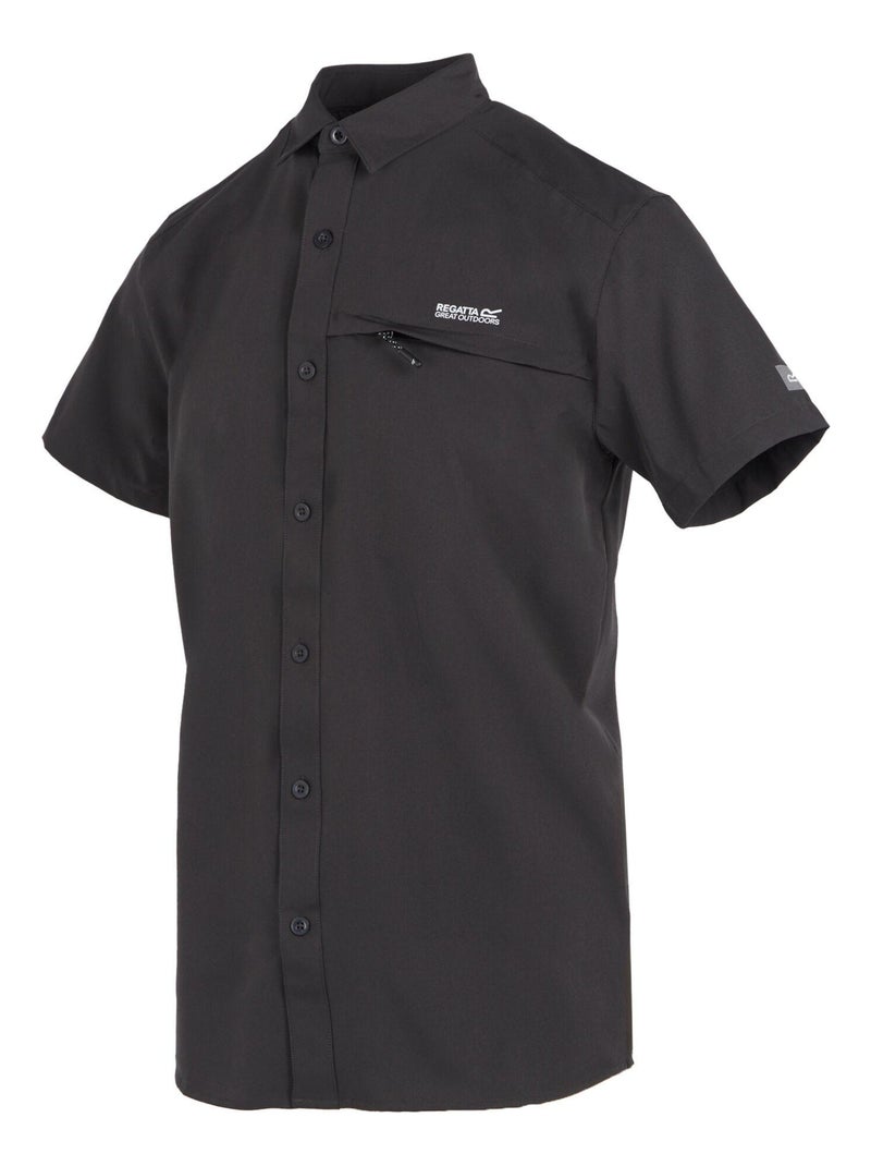 Chemise manches courtes voyage - regatta Gris - Kiabi