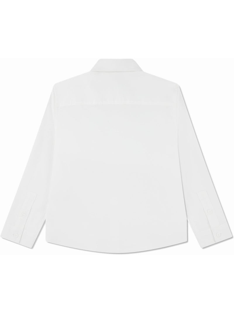 Chemise manches longues - Lacoste Blanc - Kiabi