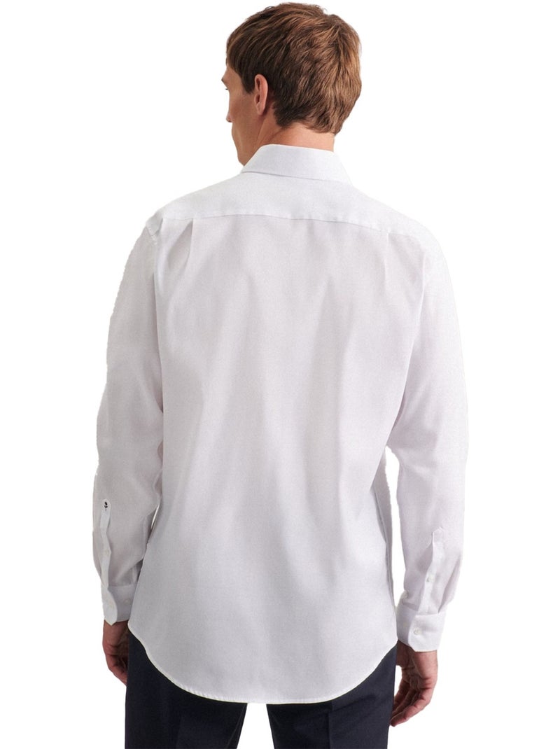 Chemise manches longues - seidensticker Blanc - Kiabi