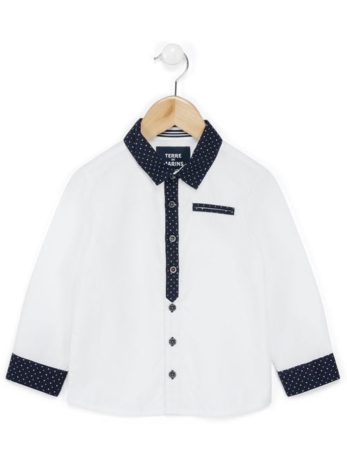 Chemise manches longues - terre de marins - Kiabi Chemise manches longues - terre de marins - Kiabi