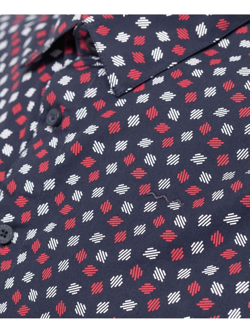 Chemise manches longues - Terre de Marins Bleu marine - Kiabi