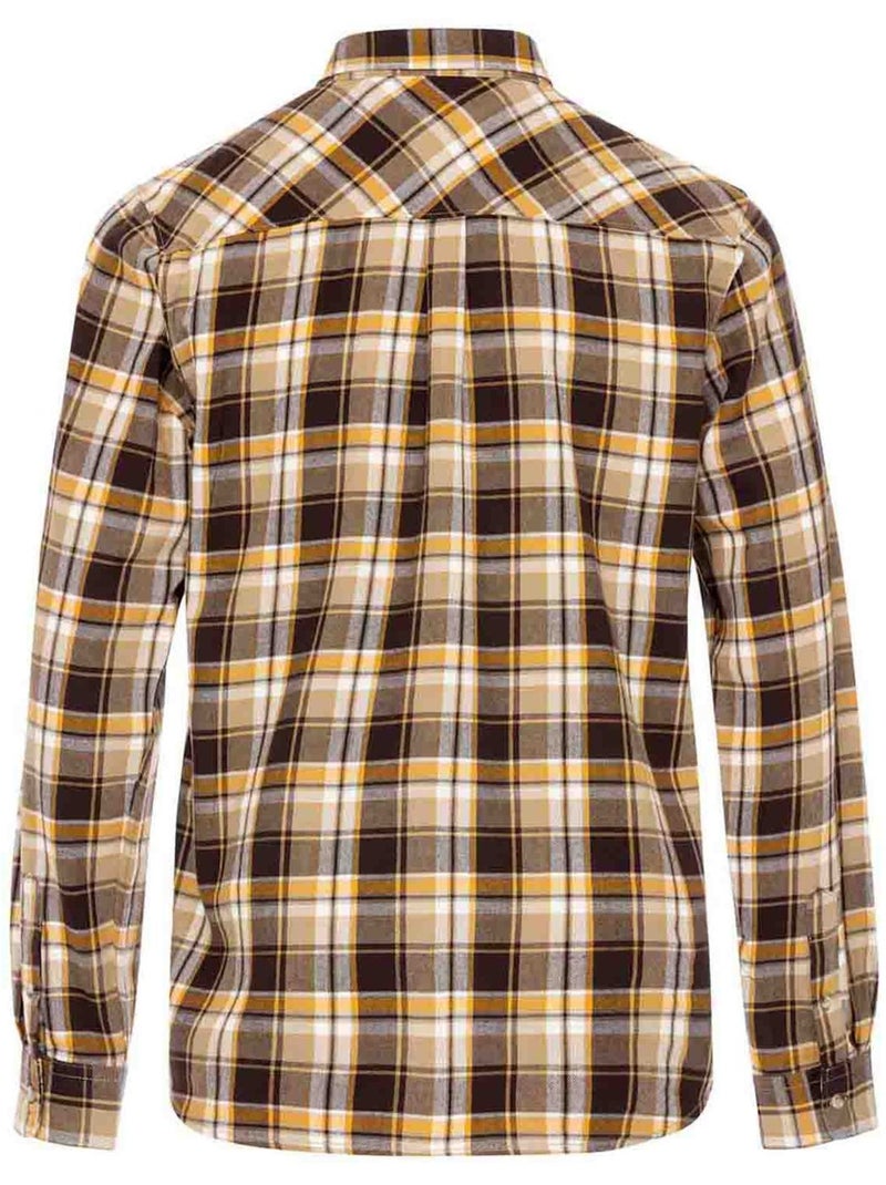 Chemise manches longues - Terre de Marins Marron - Kiabi