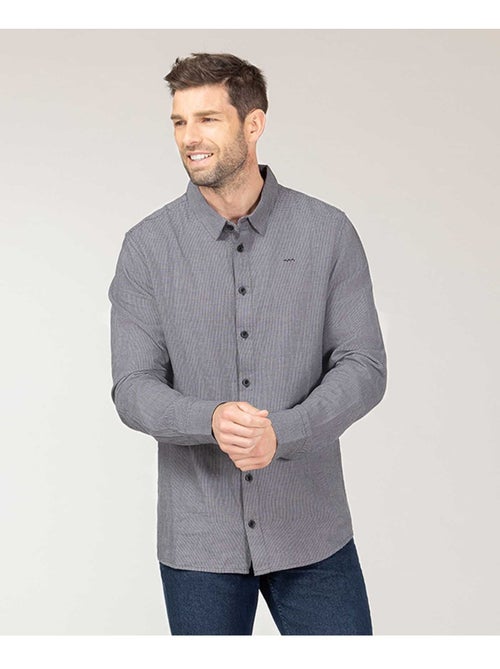 Chemise manches longues - Terre de Marins - Kiabi